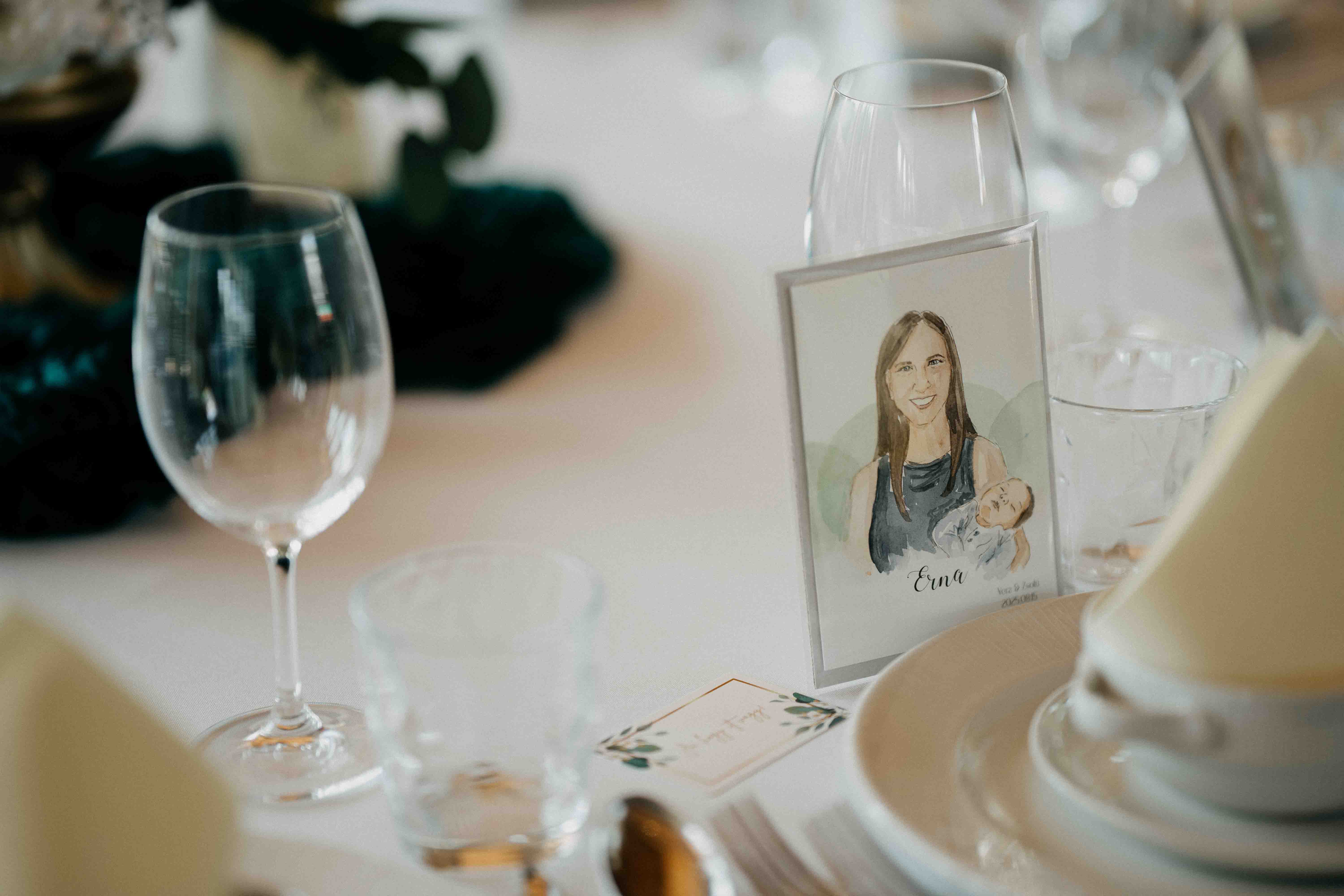 Esküvői illusztrációk