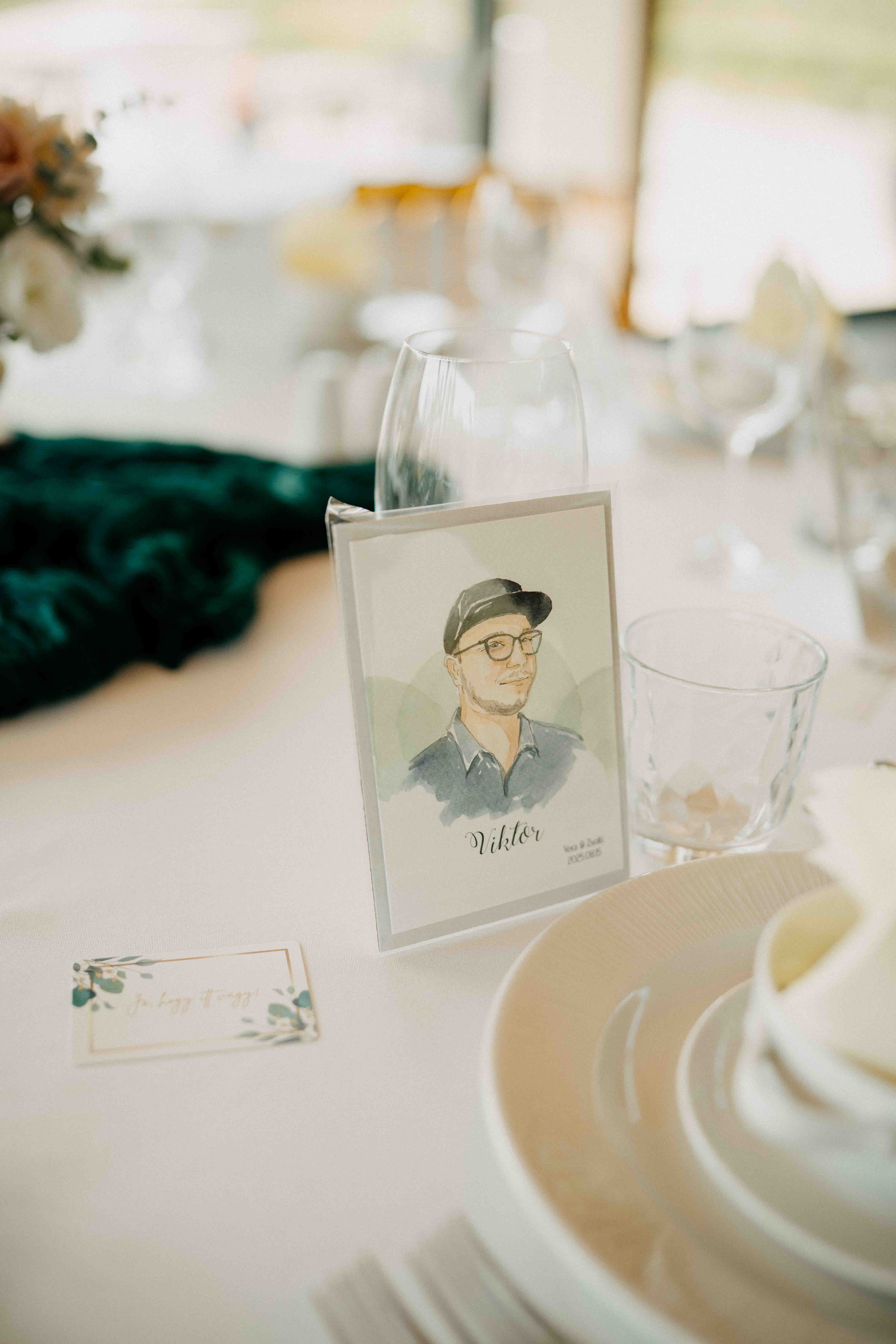 Esküvői illusztrációk